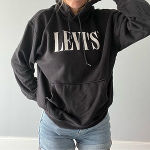 Levi's Black Small Hoodie